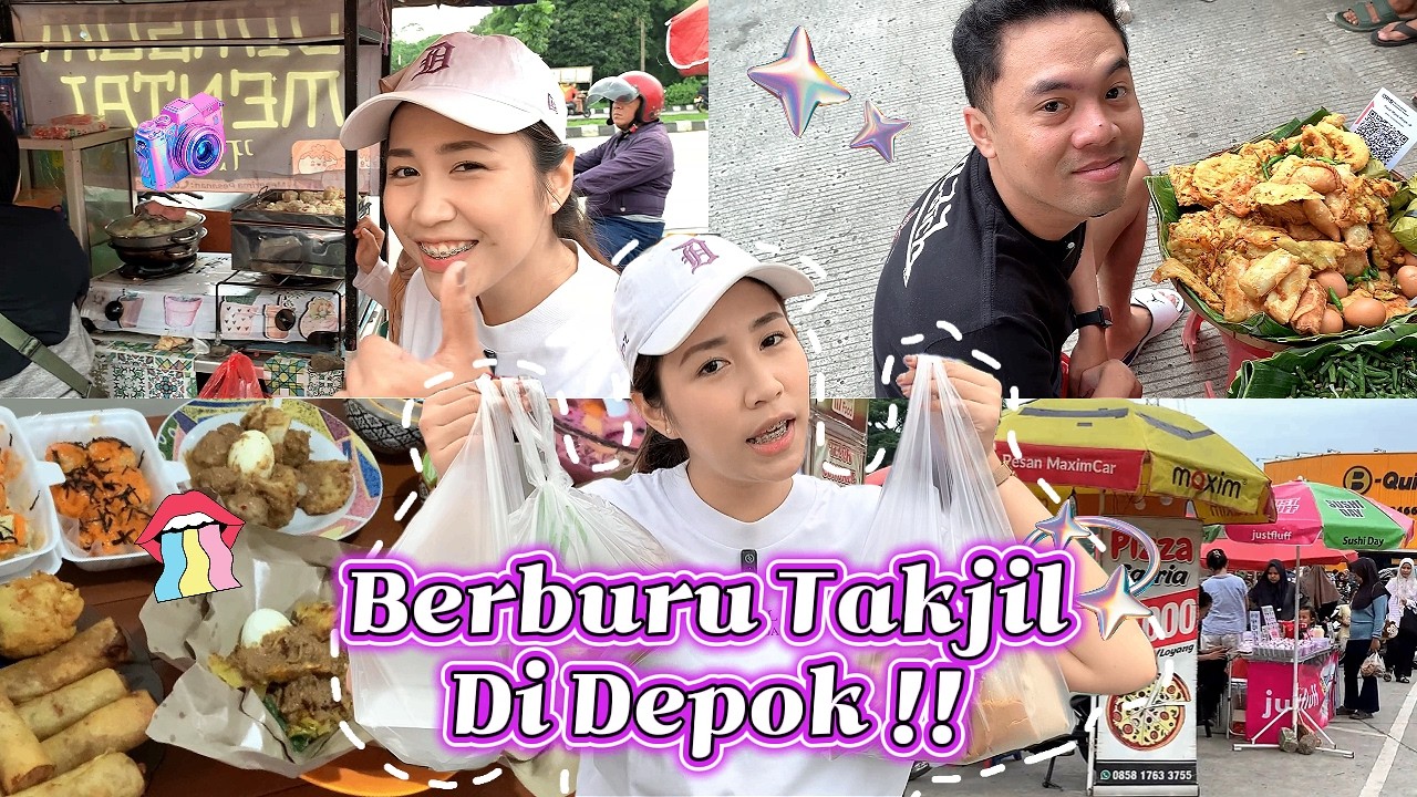 RAME BANGET SAMPE ADA DISHUB !! - VLOG NGABUBURIT BELI TAKJIL DI DEKET RUMAH AKU !!