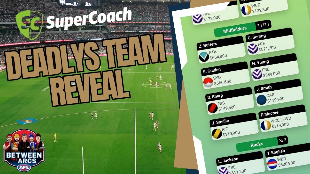 AFL SuperCoach 2026 | Deadlys Team Reveal | Can he win it all?