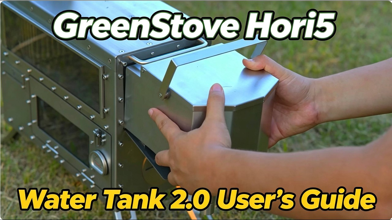 GreenStove Hori5 Water Tank 2.0 User's Guide