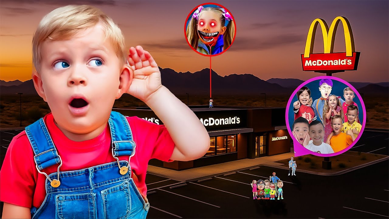 DO NOT Listen to the Cursed Diana and Roma McDonald’s Happy Meal at 3AM – It’s TOO Dangerous!