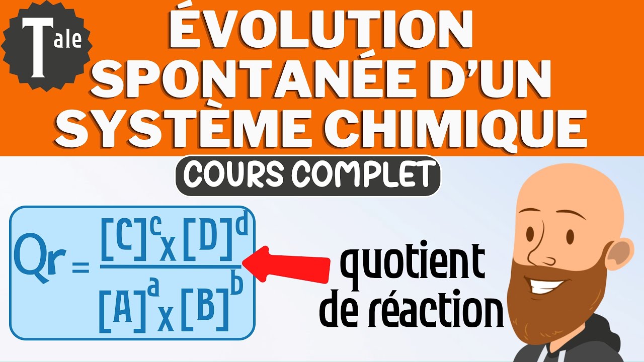 Évolution spontanée d'un système chimique - Cours de physique spé terminale