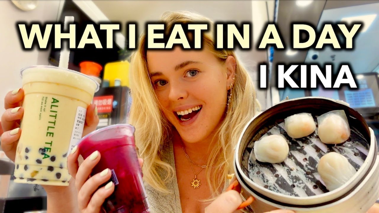 WHAT I EAT IN A DAY - Kina🥢🇨🇳