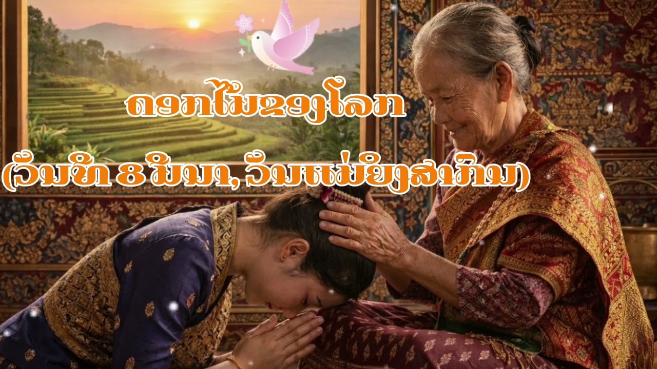 ດອກໄມ້ຂອງໂລກ (ວັນທີ 8 ມີນາ, ວັນແມ່ຍິງສາກົນ)
