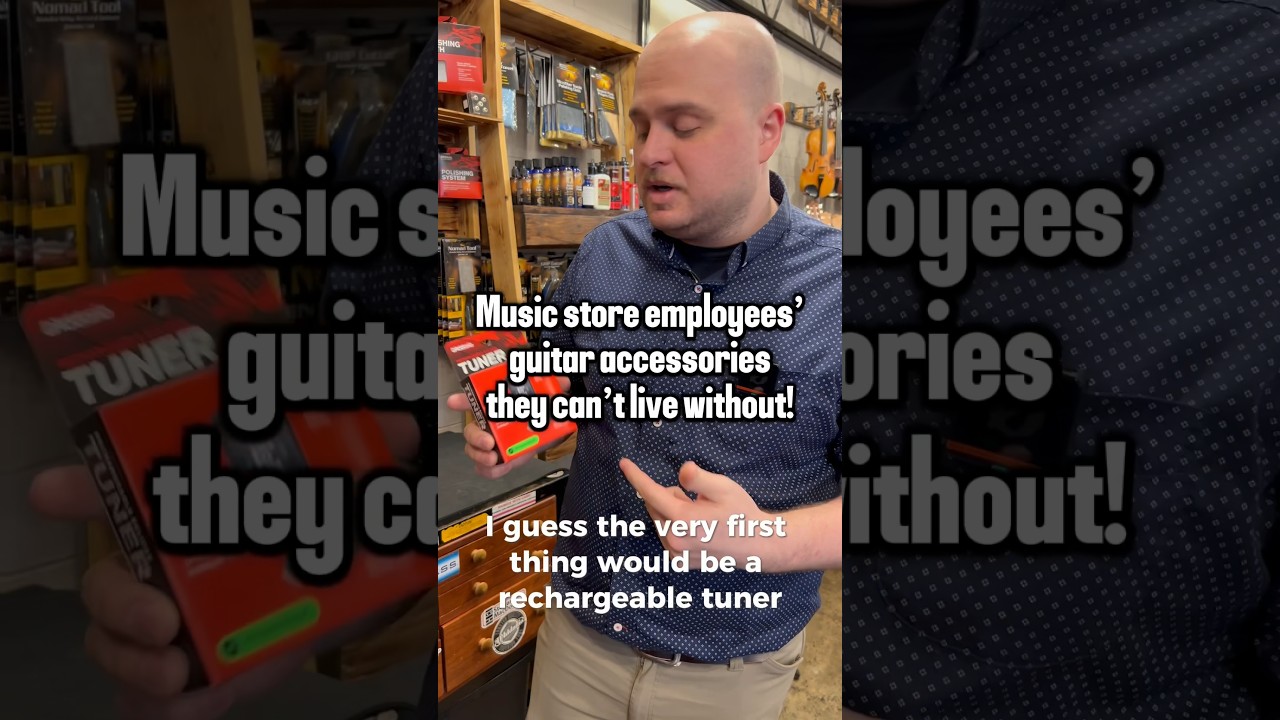 Music store employees can&rsquo;t go w/o these guitar accessories! #guitar #guitaraccessories #musicstore