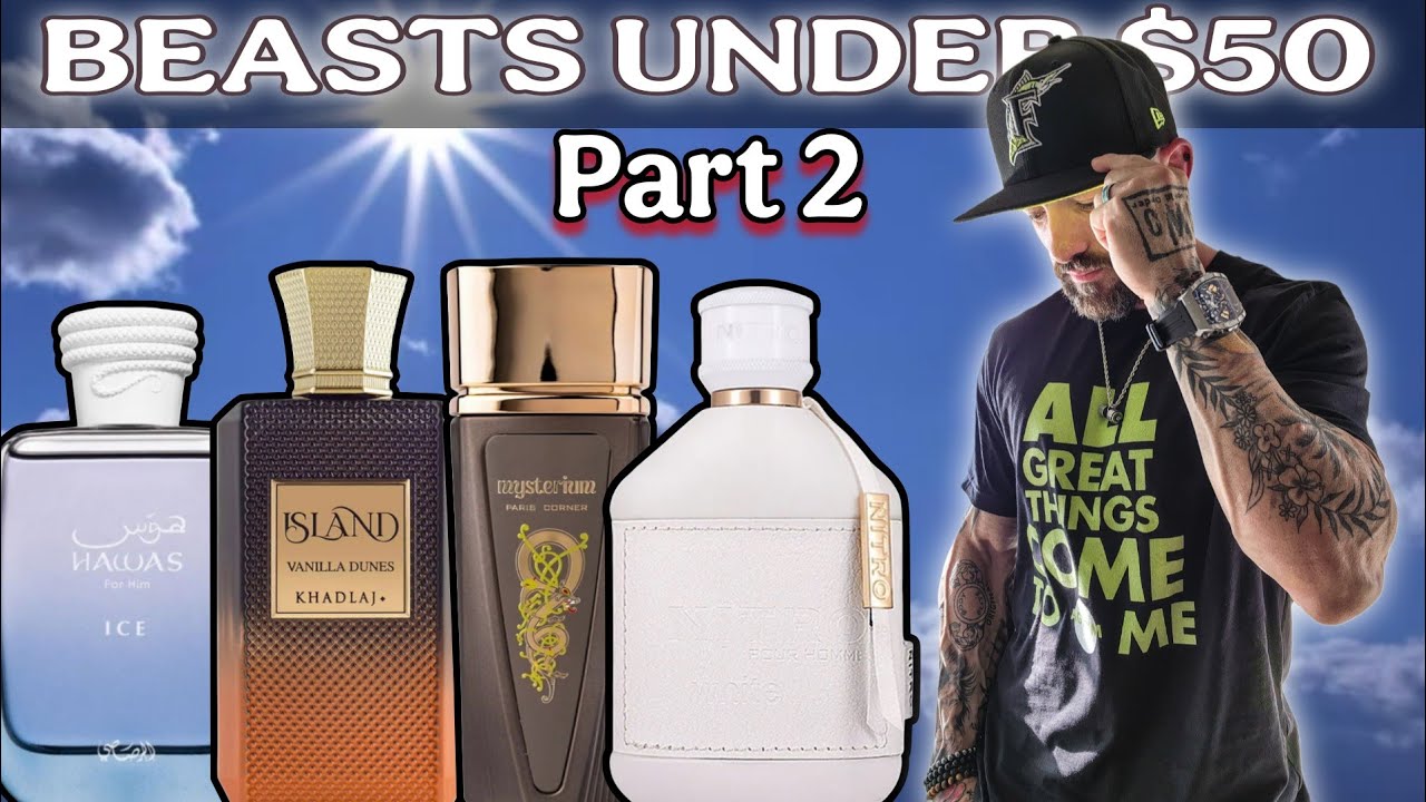 PART 2: 10 Best Beastly Performing Cheap Fragrances UNDER $50