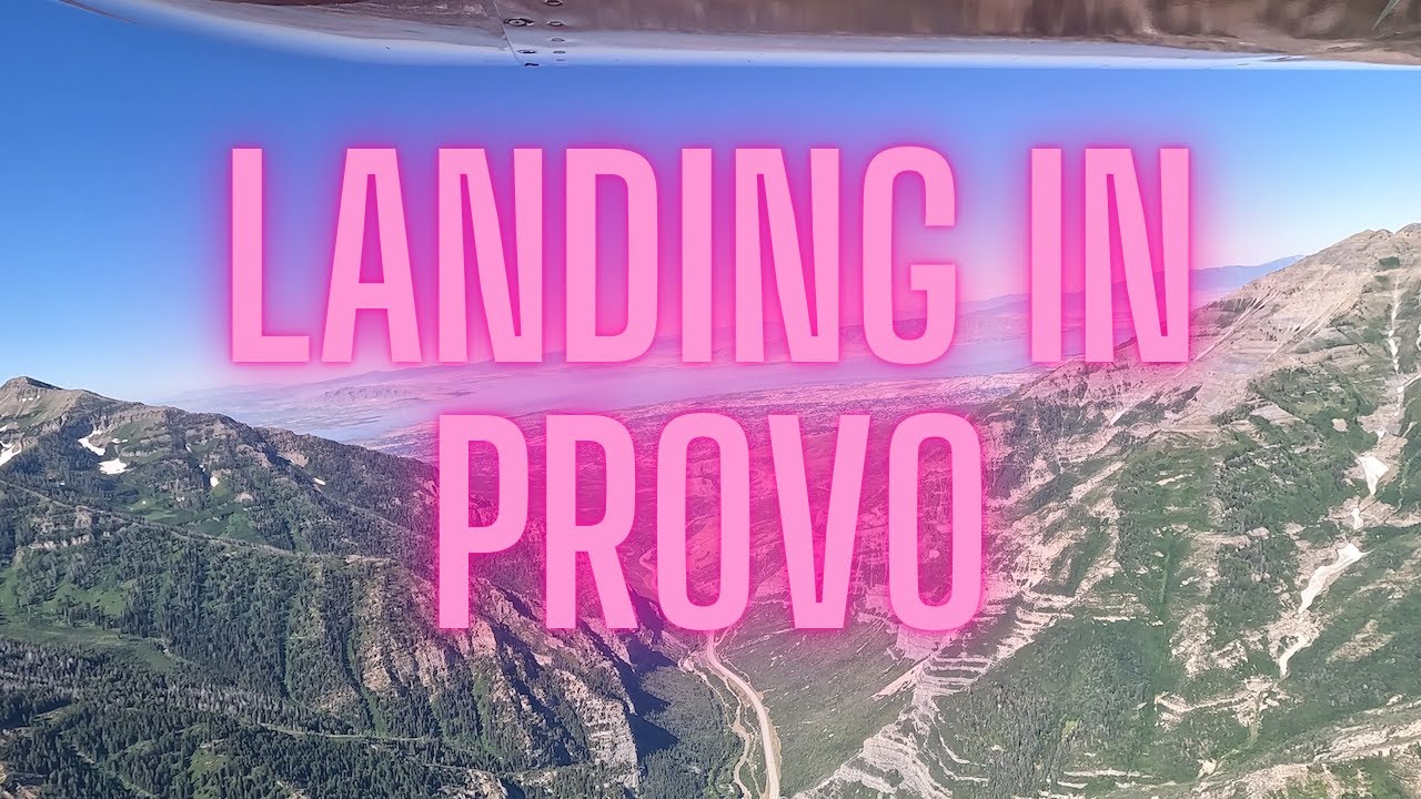 Van's RV-10 Approach and Landing into Provo Utah (KPVU)