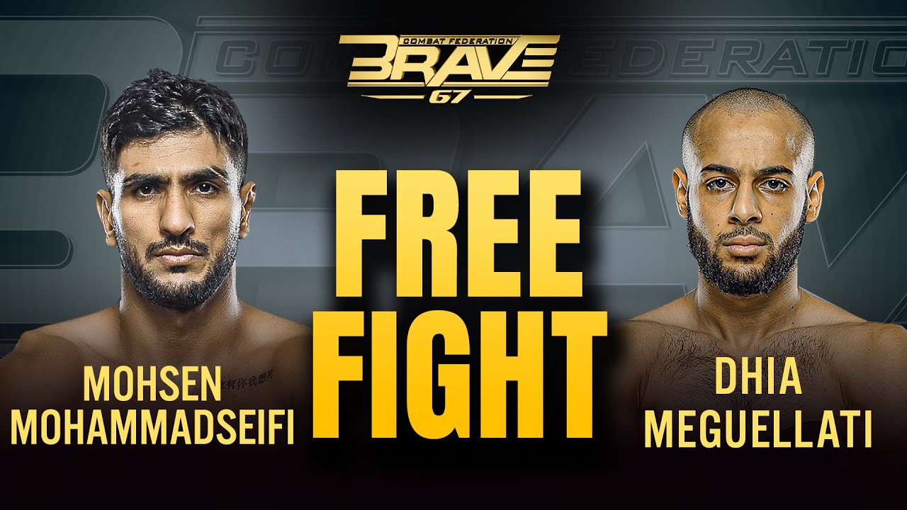 Mohsen Mohammadseifi  VS Meguellati Dhia | Full  Fight | BRAVE CF 67