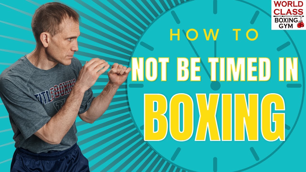 How To Not Be Timed in Boxing - Rhythm and Speed Changes