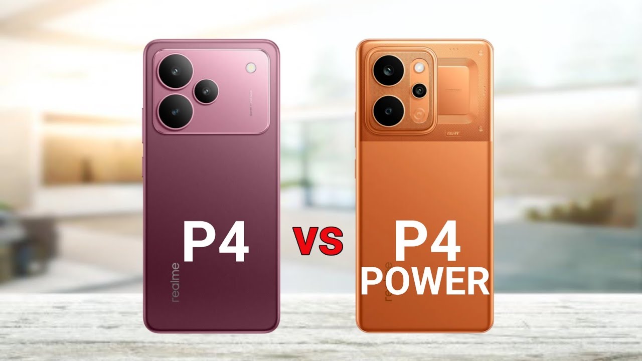 Realme P4 vs Realme P4 Power