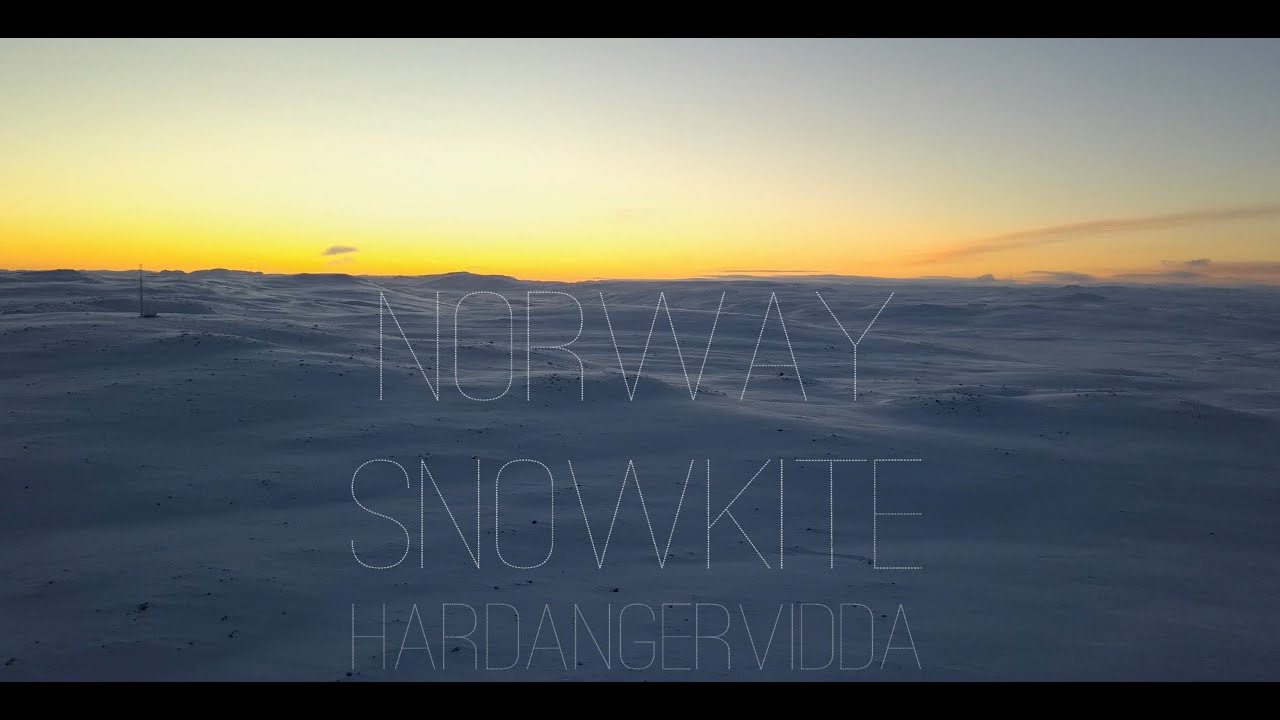 Norway Snowkite Hardangervidda