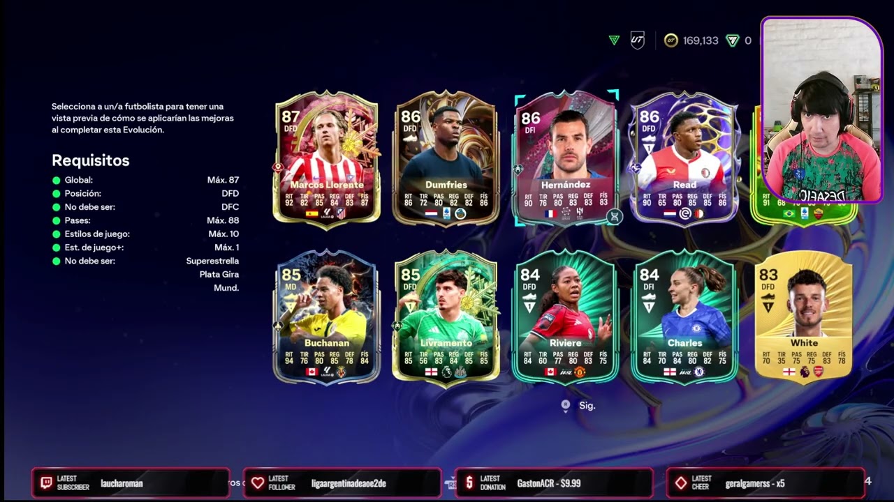 EQUIPO 2 FUTURAS ESTRELLAS Y NUEVAS EVOS!!!!!! #fifa #shorts ##ultimateteam  #easports