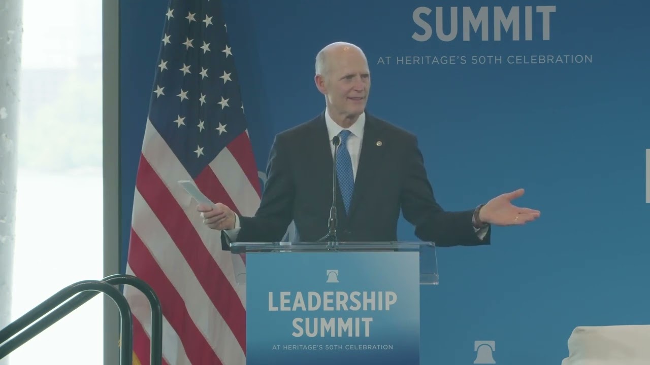 How to Fix the Swamp | Sen. Rick Scott at #Heritage50
