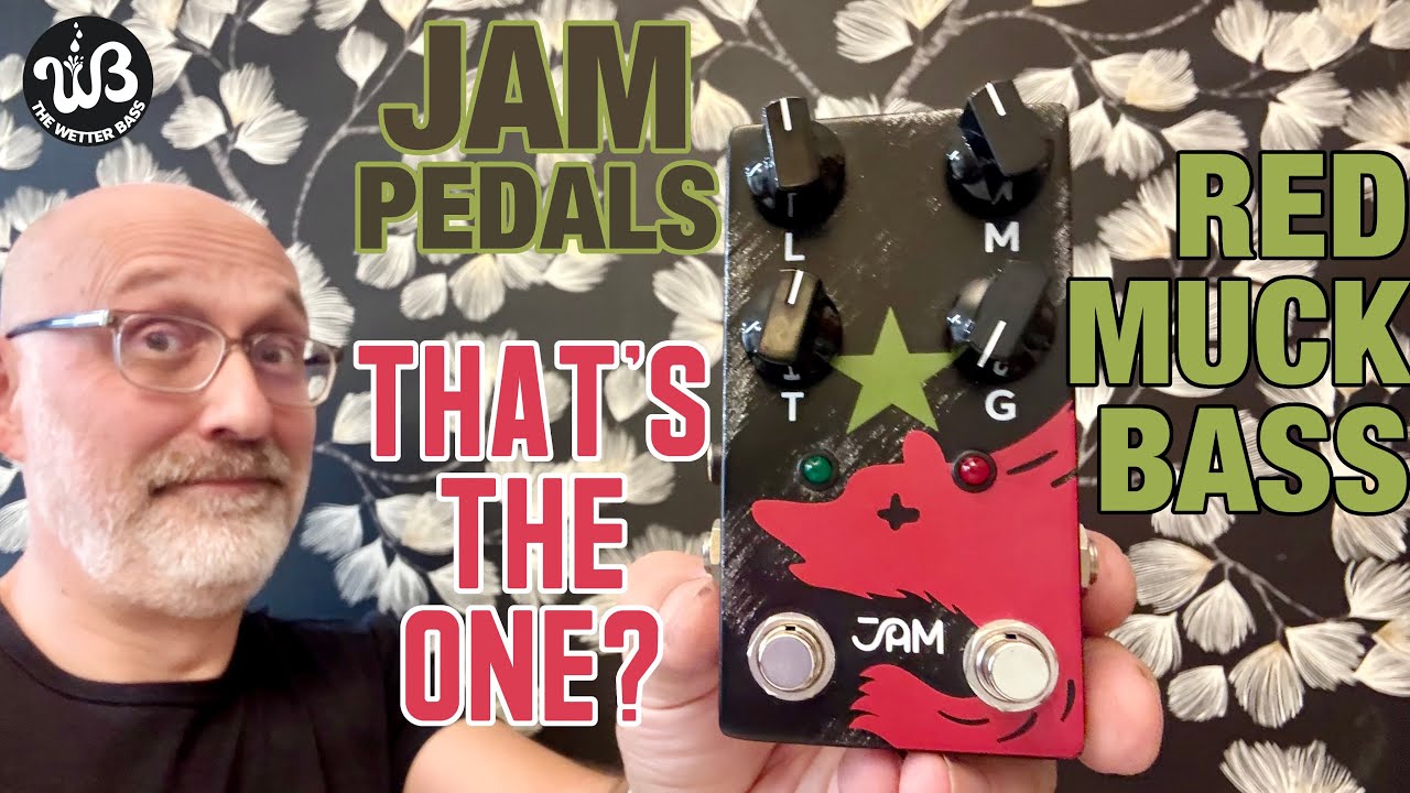 Все (и даже больше), что вы ожидаете от Big Muff для баса: Jam Pedal RED MUCK BASS