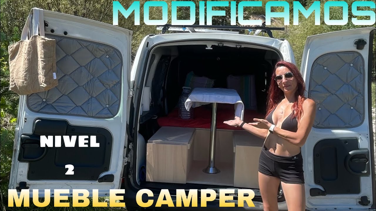 💥Modificamos el Mueble Camper(Nivel2)💥Le Ponemos una ‼️MESA‼️Cajon Extraible y Mas…🤪🎥Capitulo 5