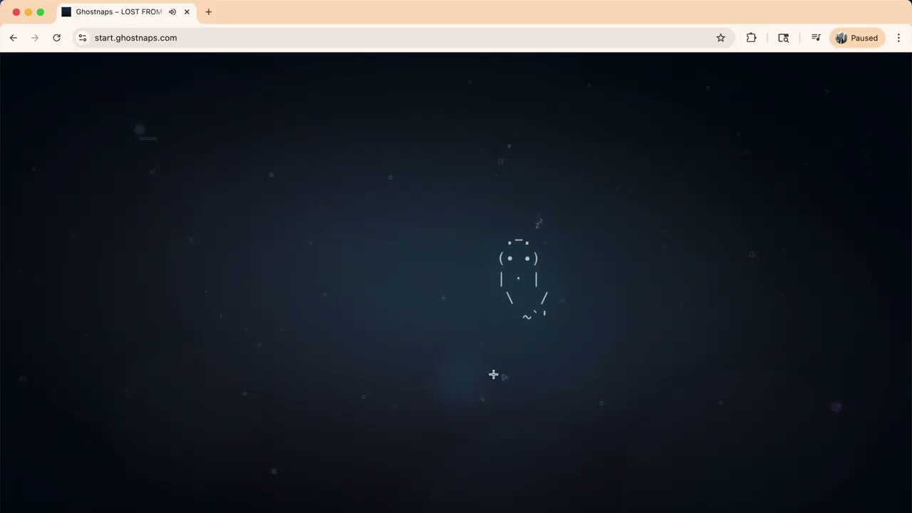 Ghostnaps - LOST FROM THE START (Clip)