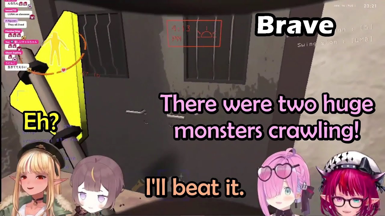 Luna and Flare Are Confused After IRyS Returns to Face Monsters and Bring More Trouble When Return