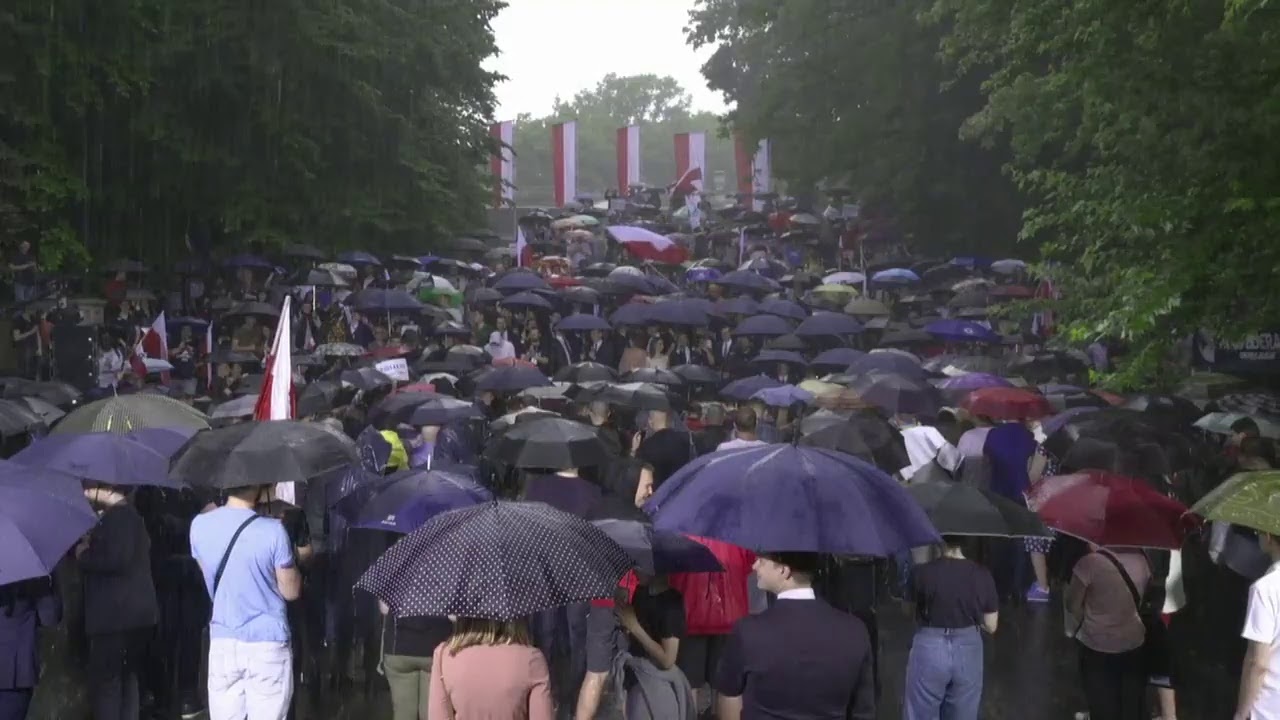 Wiec wyborczy Krzysztofa Bosaka w Warszawie! #Bosak2020 #NaprzódPolsko