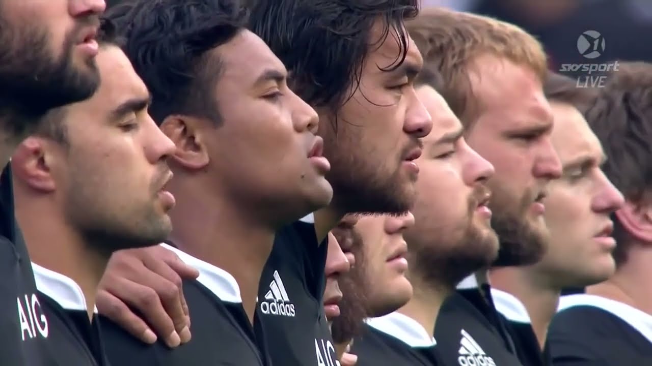 All Blacks vs South Africa National Anthems and Haka