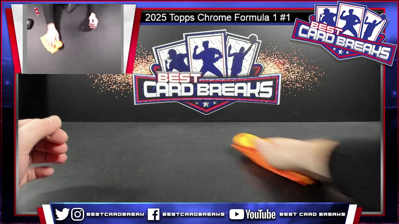 2025 Topps Chrome Formula 1 #1 - 12 Box Case Pick Your Driver - 1/23/26