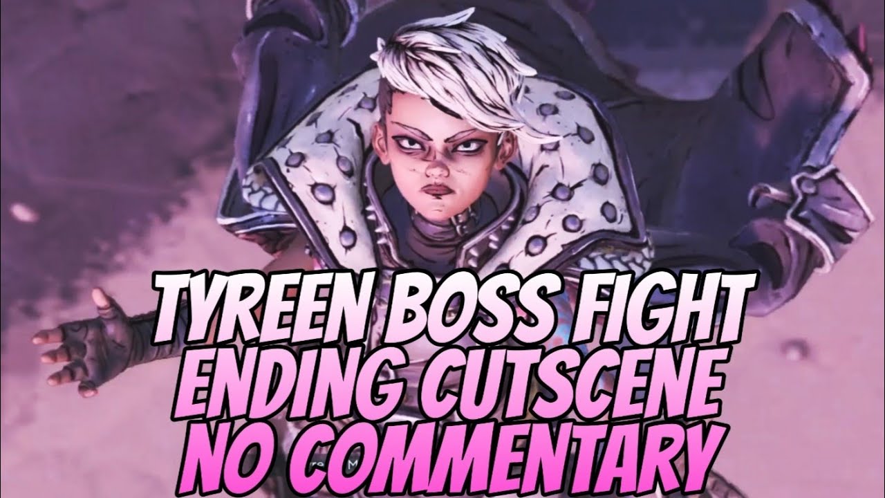 Borderlands 3: TYREEN FINAL BOSS FIGHT + ENDING CUTSCENE  (No Commentary)