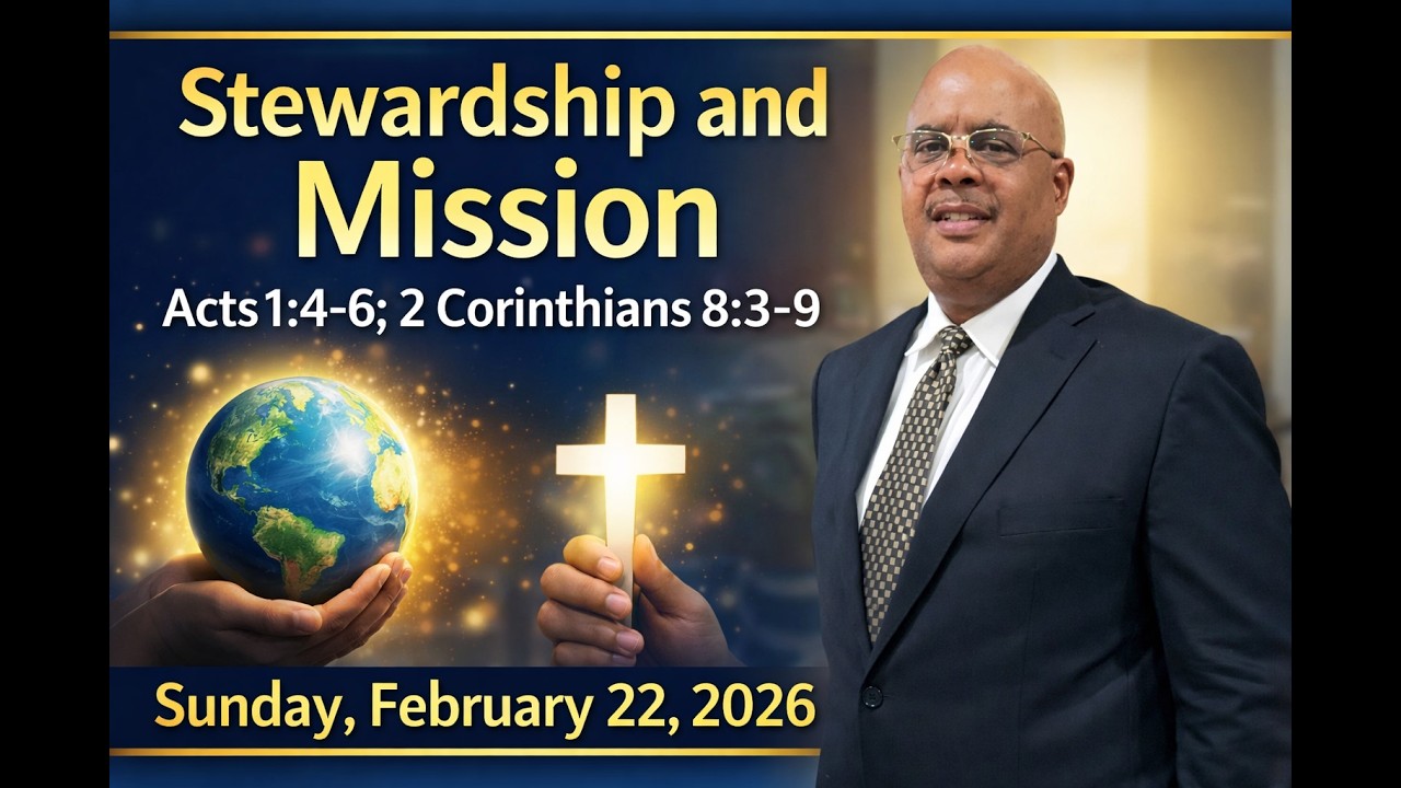 Stewardship and Mission    -  Acts 1:4-6;  2 Corinthians 8:3-9