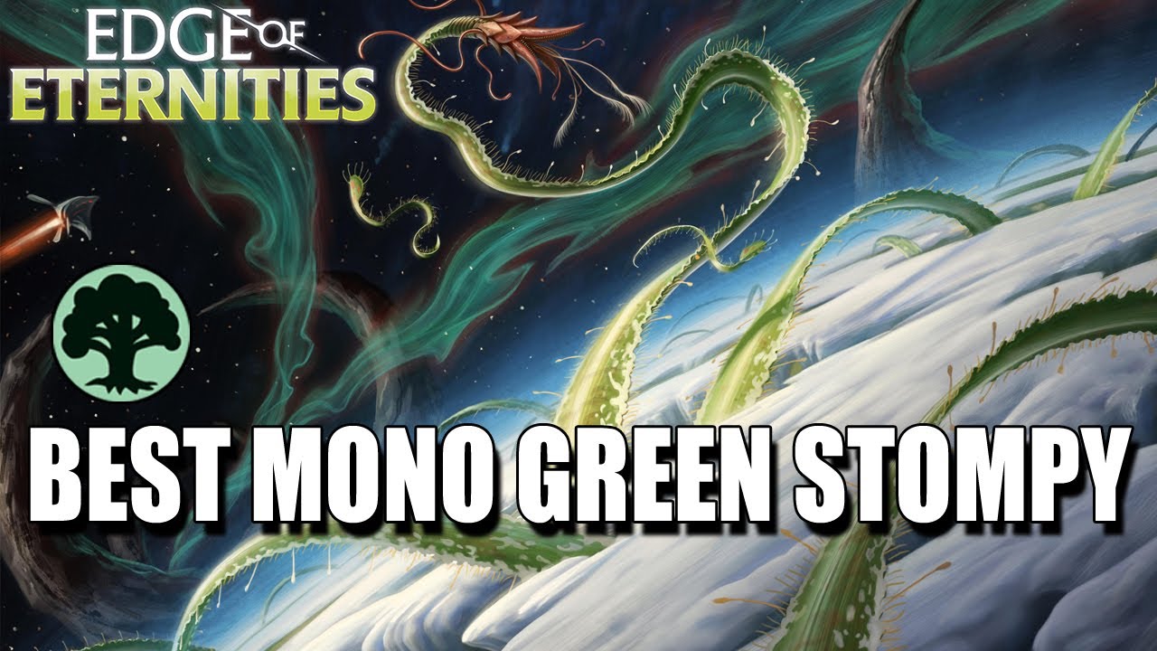 Mono Green Stompy 🌳 // EOE Standard // Magic: the Gathering Arena