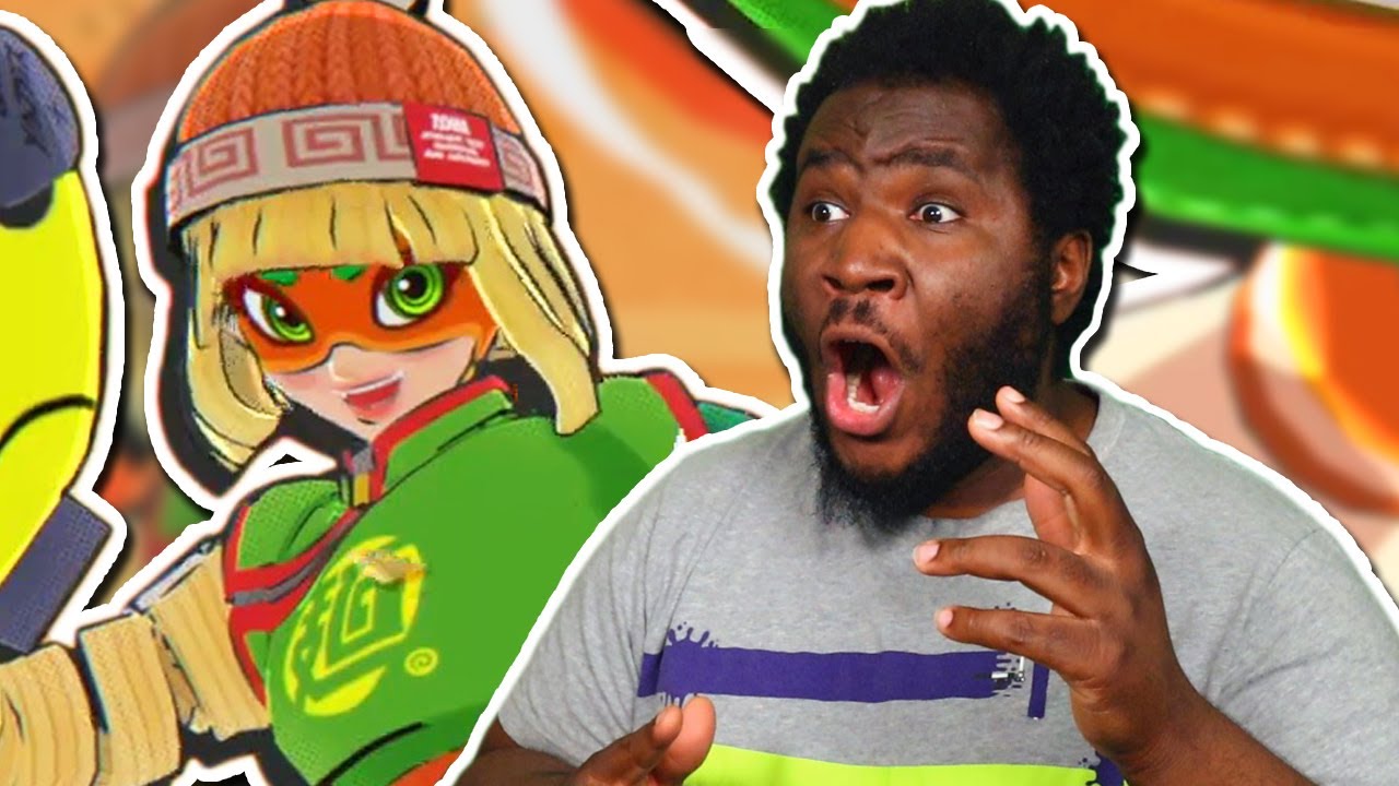 Min Min from ARMS is in Smash! | Live Reaction