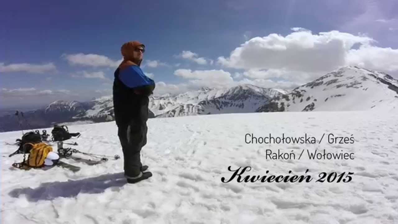 Splitboard Tatry - Chochołowska - Wołowiec. Freeride