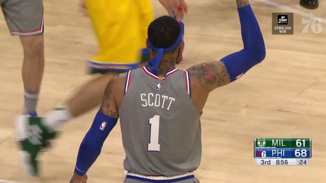 Mike Scott | Highlights vs Milwaukee Bucks (4.4.19)