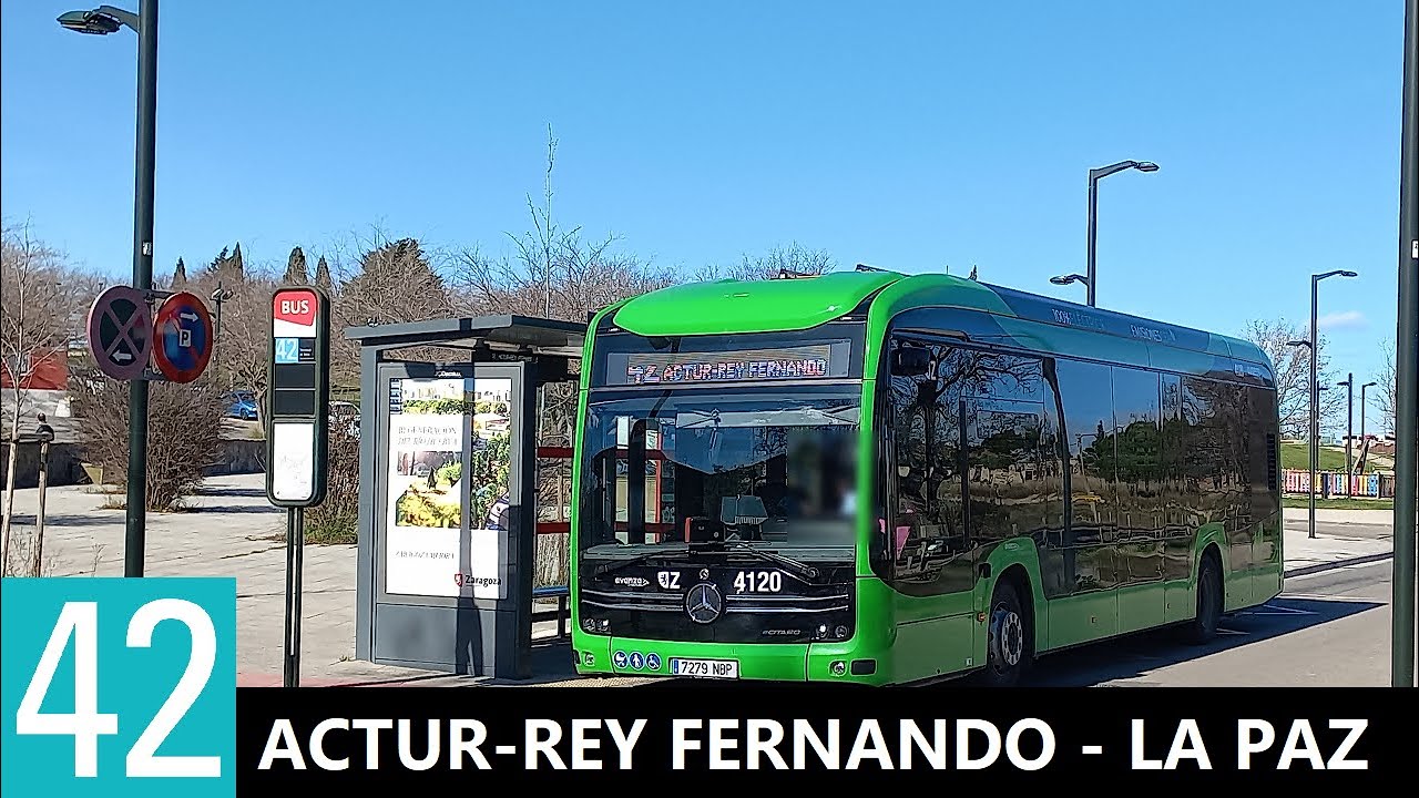 Zaragoza | Avanza | Línea 42 / Actur-Rey Fernando - La Paz