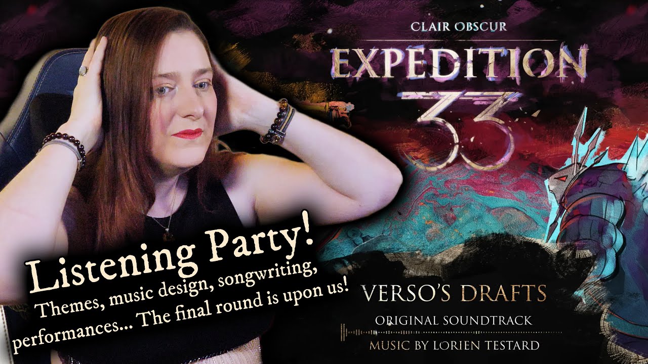 Video Game Vocalist reacts to Clair Obscur: Expedition 33 Verso's Drafts (Listening Party)