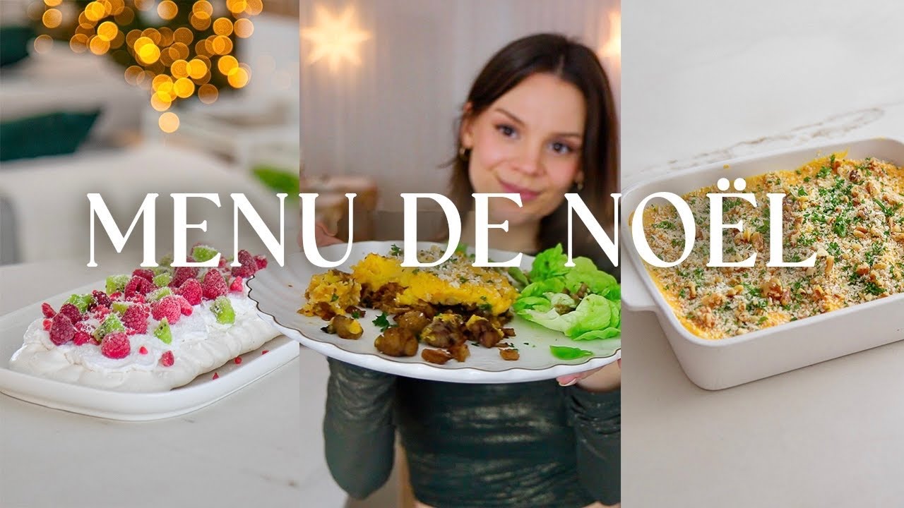 MON MENU DE NOËL | recettes ultra faciles et délicieuses | Alice Esmeralda