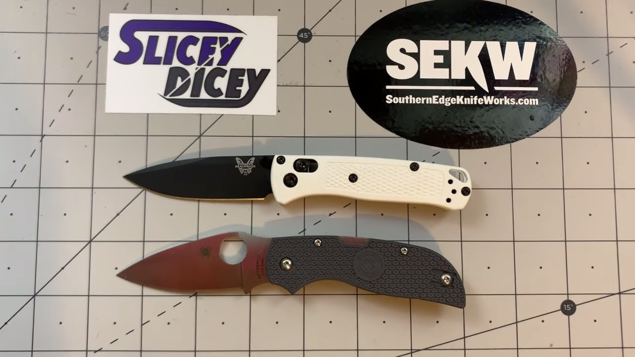 Benchmade Mini Bugout VS Spyderco Chaparral Lightweight