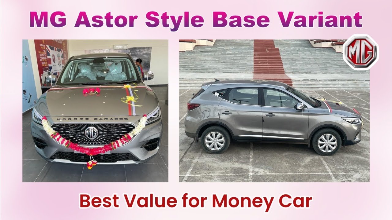 Glimpses of MG Astor Style delivery | Base Variant -Mind Blowing | Worth Waiting | Best VFM Car
