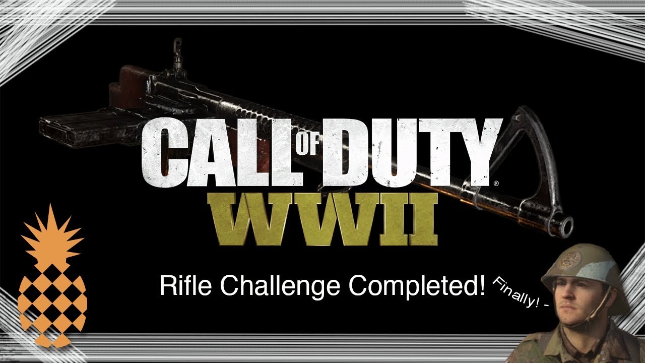 Rifle Challenge Completed! - CoD WW2 - Multiplayer Gameplay
