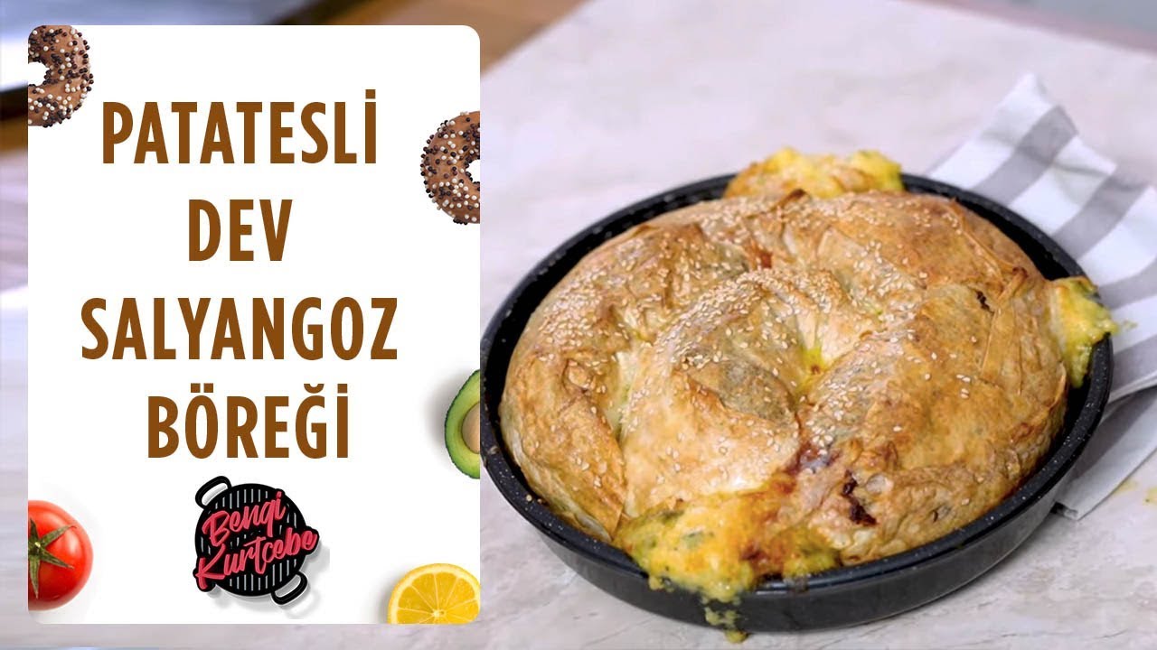 Patatesli Börek Tarifi | Dev Salyangoz Böreği🔔