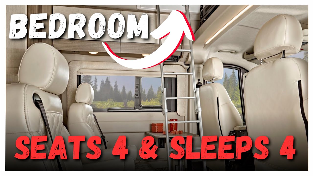 This Class B RV is Insane! It Seats 4 & Sleeps 4 | Jayco Swift 20D