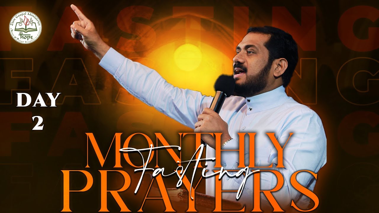 LIVE MONTHLY FASTING PRAYERS || 2ND DAY EVENING SERVICE || APOSTLE KV GEORGE || ZGM