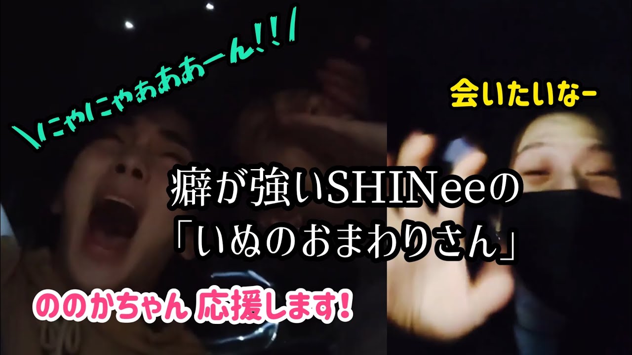 【爆笑】癖が強いSHINeeの「いぬのおまわりさん」【可愛すぎ注意】