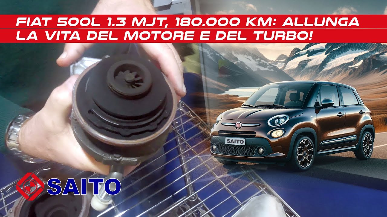 Fiat 500L 1.3 MJT, 180.000 km: Allunga la Vita del Motore e del Turbo!