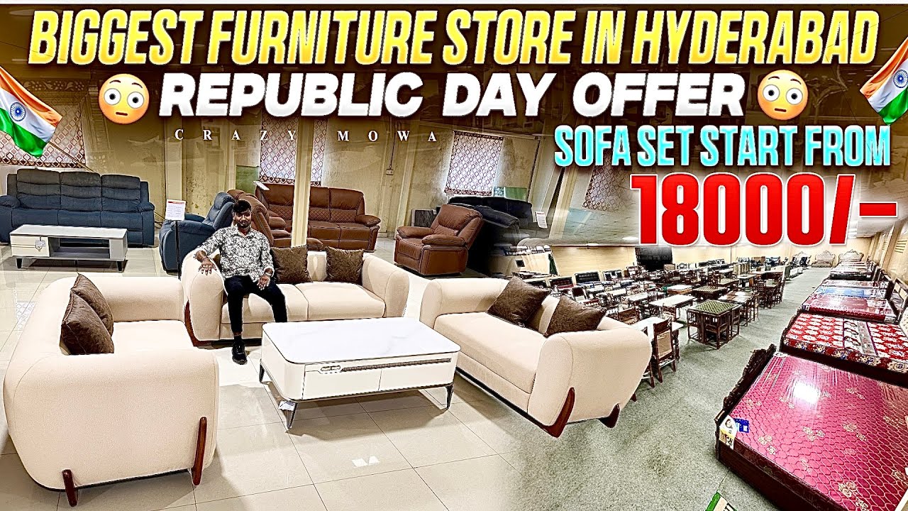 Biggest furniture store in Hyderabad/ factory price లోనే furniture కొనుక్కోండి / kreft furniture 