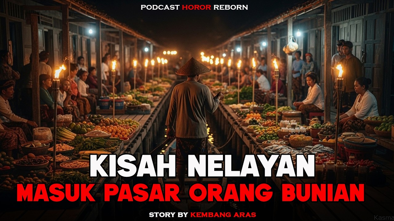 Kisah Kasman | Seorang Nelayan Masuk Pasar Orang Bunian‼️
