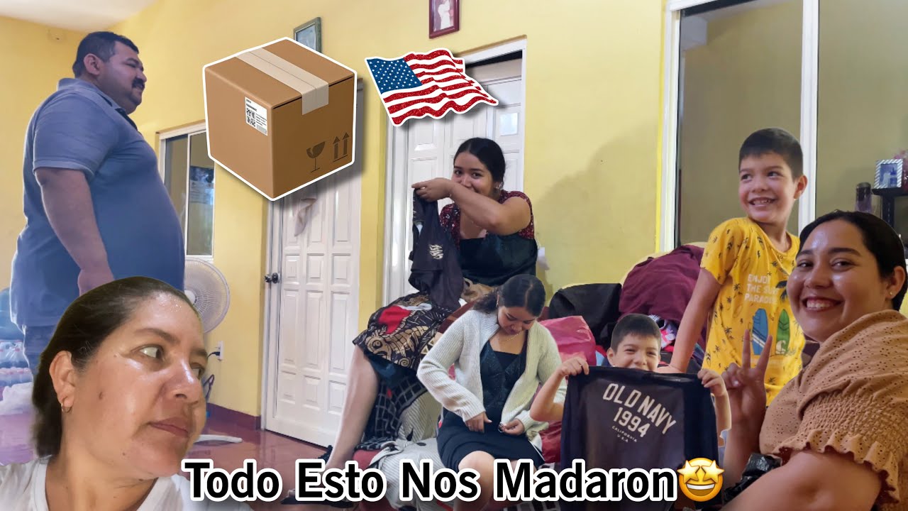 🤩Nos MANDARON Paquete De USA🎁🇺🇸