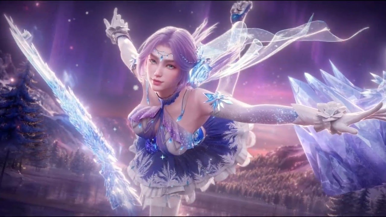 Winter Glow Sylph Gilt set PUBG Mobile