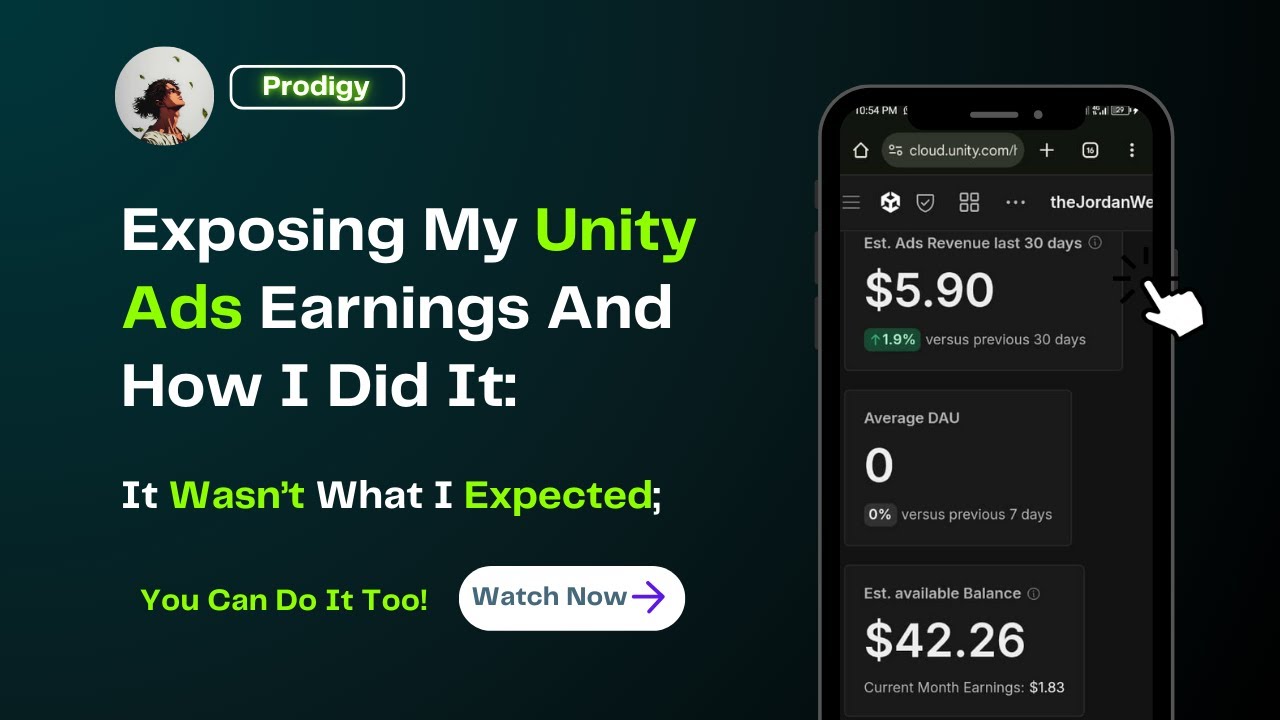 Exposing My Earnings On Unity Ads. (Honest Review)