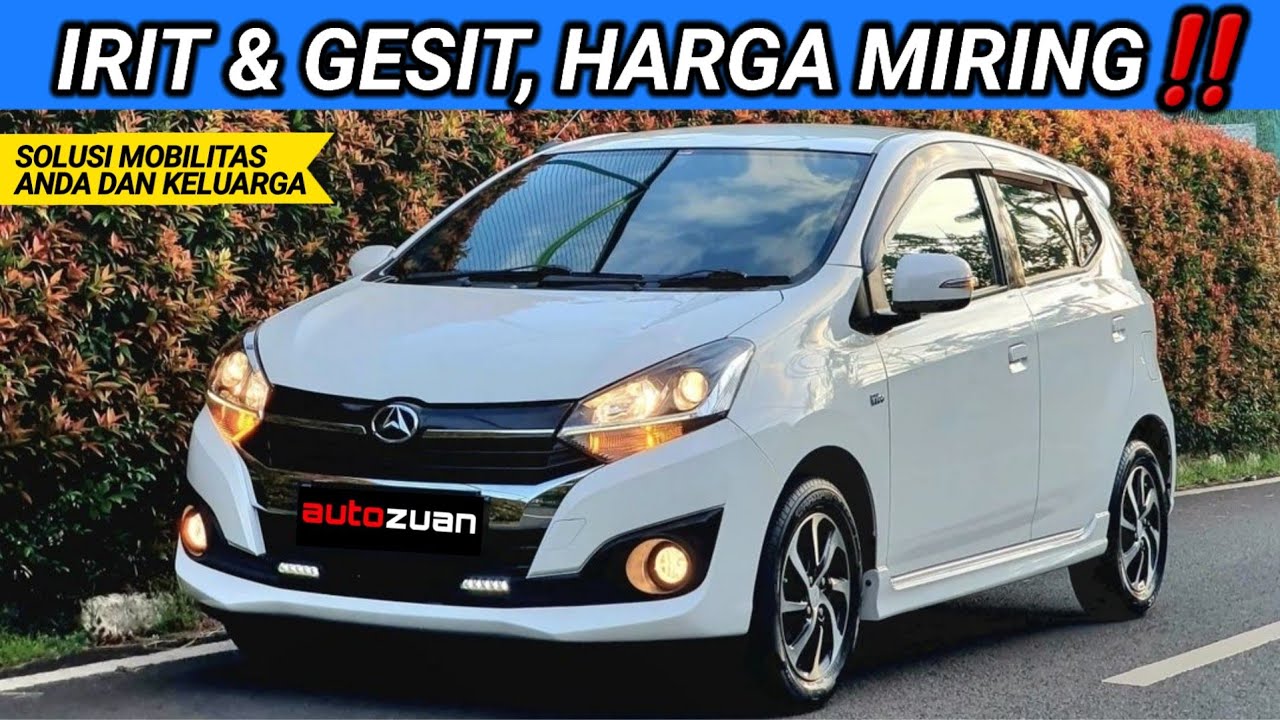 DAIHATSU AYLA R DELUXE 2018‼️ MOBIL BEKAS LULUS UJI EMISI⁉️ #autozuan