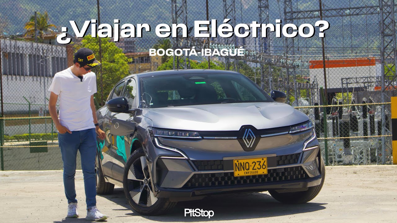 Así se puede viajar por COLOMBIA en un CARRO ELÉCTRICO | Renault Megane E-Tech 2024