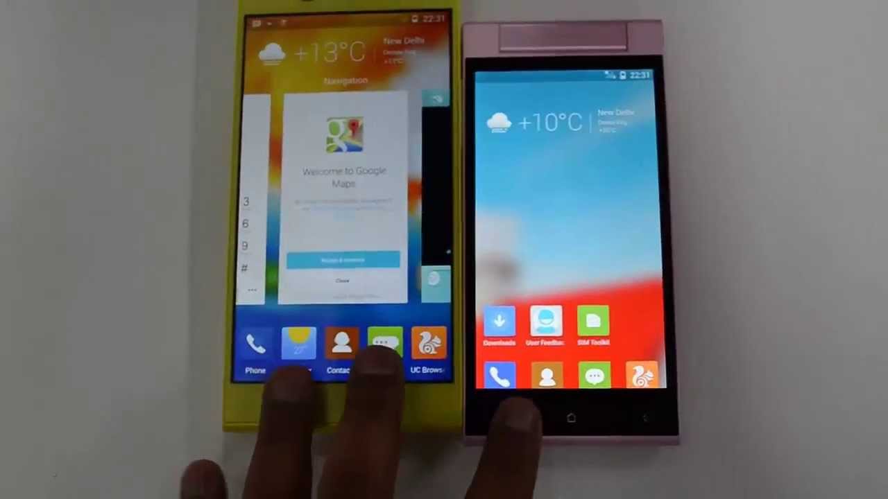 Gionee Elife E7 vs E7 Mini- Comparison