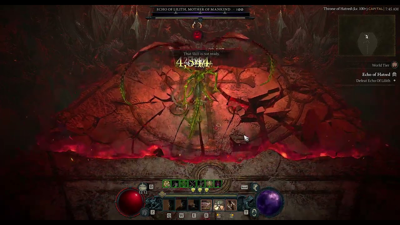 Diablo 4 - TB Poison Rogue Vs Lilith