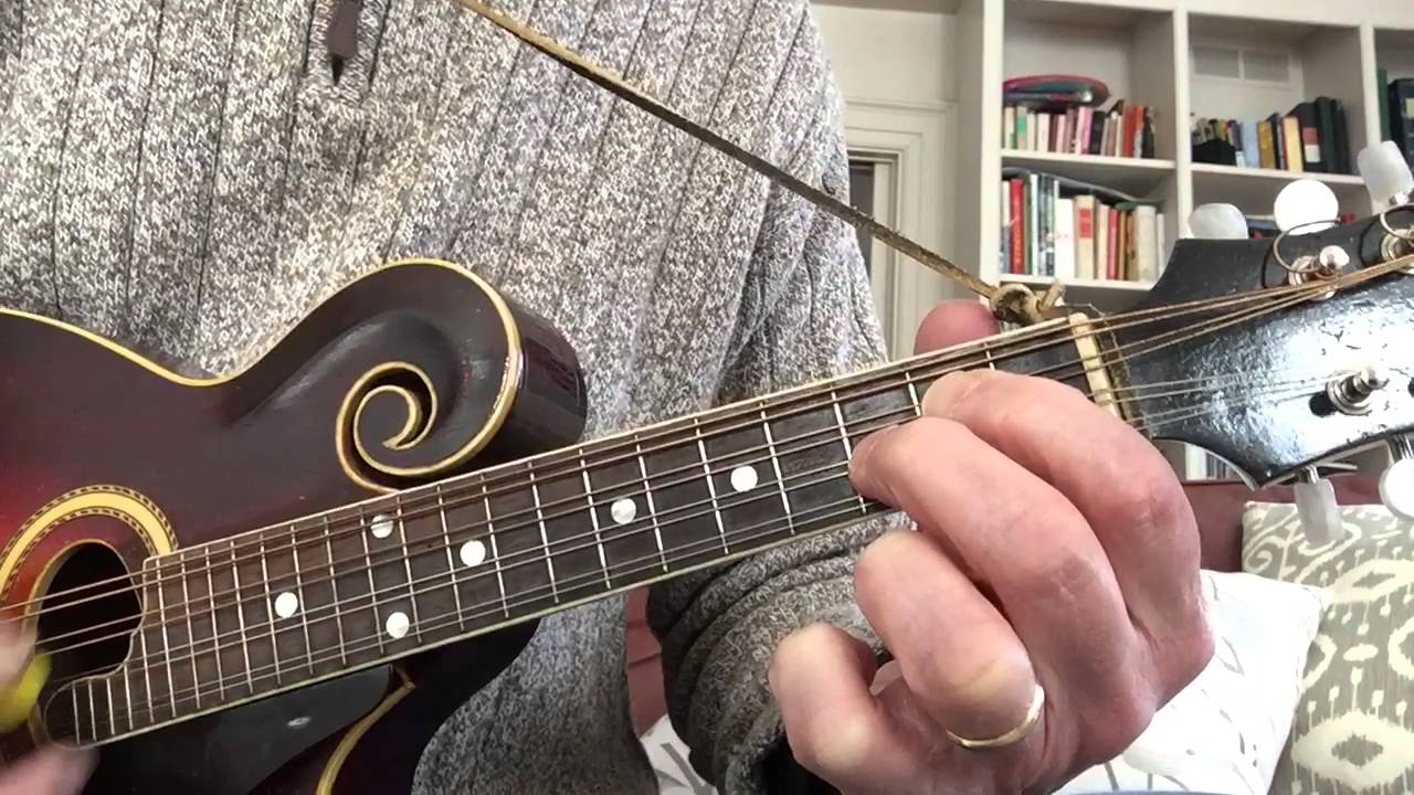 2 string 2 finger movable shapes for mandolin